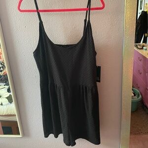 NEW Wild Fable Romper, Black Knit, Size XL